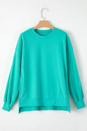 Round Neck Long Sleeve Sweatshirt