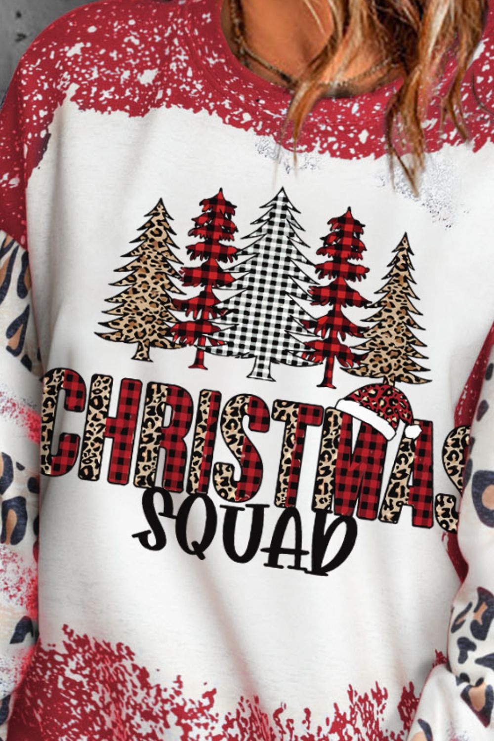 Christmas Tree Graphic Sweatshirt