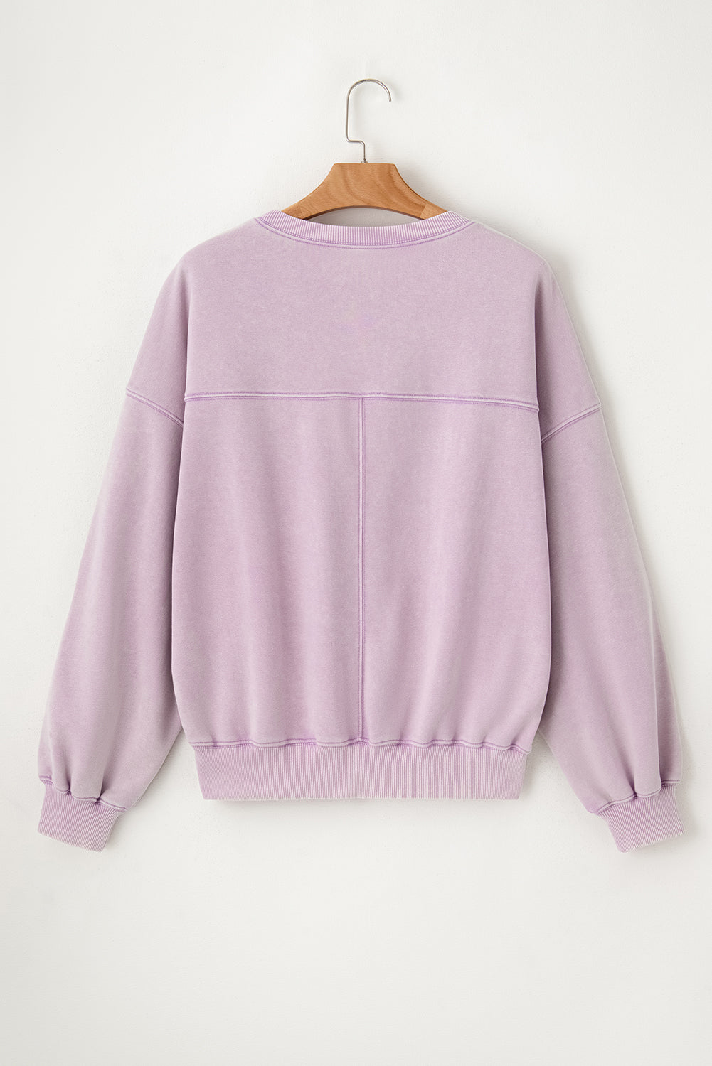 Round Neck Long Sleeve Sweatshirt